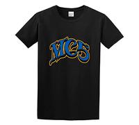 Men's T Shirt Mc5 Logo Button Closure Black L