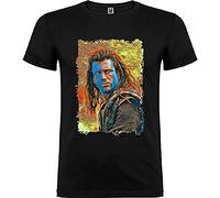 Mens t-Shirt Medium Braveheart William Wallace Movie Woman Unisex My Artwork UK Black 2XL