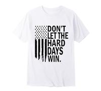 Men's T-Shirt Mental Health Awareness Printed Plain Short Sleeve Crew Neck Breathable Comfortable Casual Men's Top, White, S