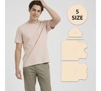 Mens T-Shirt Multiple Sizes Sewing Patterns,Beginner Sewing kit, Gift for Sewing Enthusiasts. The kit Includes Full-Color HD Step-by-Step tutorials