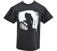 Mens T-Shirt Nosferatu Horror Cult B-Movie Vampire Shadow Black M