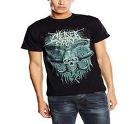 Mens T Shirt Plastic Head Mens Chelsea Grin Poison Crew Neck T Shirt Black Tshirts Fashion Black XL