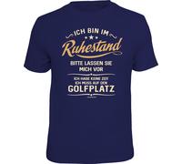 Men's T-shirt printed - Retirement to the golf course - Funny gifts for men