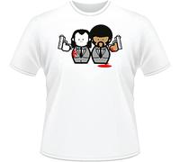 Mens T-Shirt Pulp Fiction Cartoon Ideal Birthday Present Or Gift27786 White L
