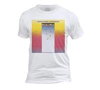 Mens T-Shirt Round Neck Mahavishnu Orchestra Album Cover Birds of Fire Jazz Rock White M