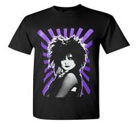 Mens T-Shirt Siouxsie Sioux and The Banshees Post Punk Goth Rock Black