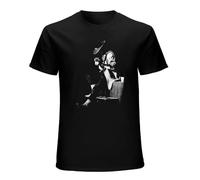 Men's T-Shirt Stevie Ray Vaughan SRV Blues Guitar T-Shirt Black 3XL
