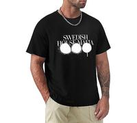 Men's T-Shirt Swedish for House Mafia Music Graphic T-Shirt Hip Hop Shirt for Men's with Logo Casual Cotton Soft Tees Fresh Classic Tshirt (Small)