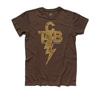 Men's T-Shirt TCB Taking Care of Business Inspired by Elvis Presley - Brown - M