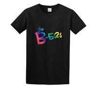 Men's T Shirt The B-52S Logo Cool and Breathable Black XL