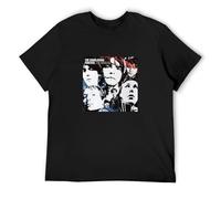 Men's T-Shirt The Charlatans Forever The Singles Soundtrack Black M