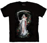 Men's T-Shirt The Mountain Life Blood Scythe Rose Fairy Magical Spirit Ann StokesBlack Customised Black XXL