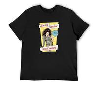 Mens T-Shirt Trouble, Divine, John Waters, LGBT, Drag Queen, Movie Short Sleeve Crewneck Tee M Black