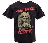 Mens T Shirt Ultravox Young Savage Record British Wave Punk Black XL