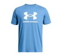 Men's T-Shirt Under Armour Sportstyle Logo Update Short Sleeve in Blue