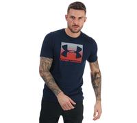 Men's T-Shirt Under Armour UA Boxed Sportstyle Short Sleeve in Blue