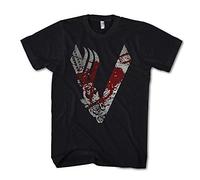 Men's T-Shirt Vikings King Ragnar Lodbrok Valhalla Ivar Odin