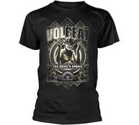 Men's T Shirt Volbeat Men's Devils Spawn t-Shirt Short Sleeves Black S