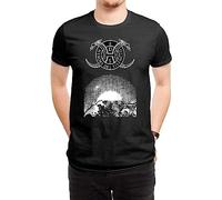 Men's T Shirts Heroes Del Silencio Art Black
