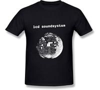 Men's T Shirts LCD Soundsystem LCD Soundsystem Black 3XL