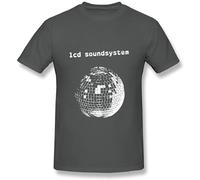 Men's T Shirts LCD Soundsystem LCD Soundsystem Black Grey XL