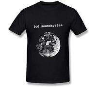 Men's T-Shirts LCD Soundsystem Summer Short Sleeve Black