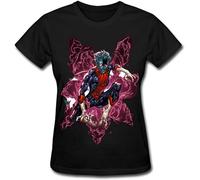 Men's T-Shirts Nightcrawler Cartoon Size XL Black