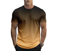 Mens T Shirts Short Sleeve Crew Neck Cotton T-Shirts Casual Ultra Soft Tshirt Tops Classic Basic Tees (UK, Alpha, 3XL, Regular, Regular, #9)