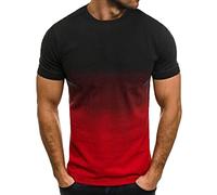 Men's T-Shirts Short Sleeve Crew Neck Tee Top Original Tee T-Shirt Printing Classic Soft Pullover Funky Tshirts Valueweight T Shirt Regular Fit Sports Gym Running Shirt