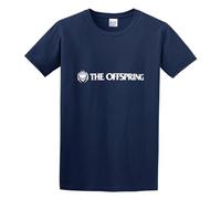 Men's T-Shirts The Offspring Logo Navy S