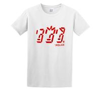Men's T-Shirts The Police - Ghost in The Machine Digital Logo Sting Andy White M