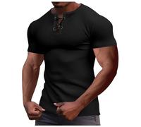 Men's T-Shirts, Tie Dyed T-Shirts, Printed T-Shirts, Graffiti T-Shirts, Comfortable T-Shirts Long Sleeve Polo Shirts for Men Adult Multipack Mens Golf top Large Clearance (Black, XXXL)