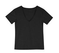 Mens T Shirts UK Deep V Neck Cotton Sports T-Shirt Casual Short Sleeve Regular Fit Muscle Shirt Breathable Stretch Pullover Solid Quick Dry Running Gym Workout Athletic Tees