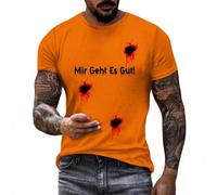 Men'S T-Shirts,Worry It'S Not Printing Bloody Shirt