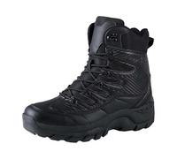 Men's Tactical Boots Lightweight Military Combat Boots Breathable Mid-Cut Patrol Shoes Non-Slip Outdoor Walking Boots for Hiking Black 7.0