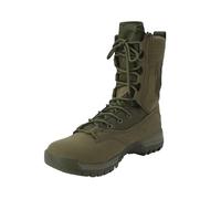 Mens Tactical Boots Waterproof Comfortable, Combat Boots Men Tactical Slip-Resistant for Rapid Response Jungle(9 UK) Green