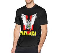 Men's Takamura Hajime No Ippo Short Sleeve T Shirts Tee Casual Blouse Tunic (XX-Large)