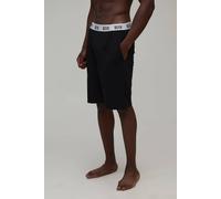 Men's Tall MAN Loungewear Short | Black | Size X-Large | BOOHOOMAN