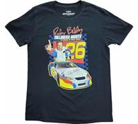 Men's Talladega Nights Ricky Bobby Will Ferrell Movie Racing Men T Shirt Tee Retro Navy Blue
