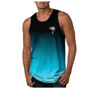 Mens Tank Tops Summer Muscle Fit Tank Top, Sleeveless T Shirt Oversized Plus Size Absorbent Relaxed Fit Casual Versatile for Basic Everyday Wear Athletic Simple Fashionable
