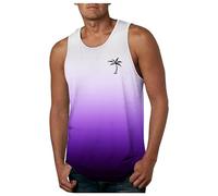 Mens Tank Tops Summer Muscle Fit Tank Top, Sleeveless T Shirt Oversized Plus Size Absorbent Relaxed Fit Casual Versatile for Basic Everyday Wear Athletic Simple Fashionable