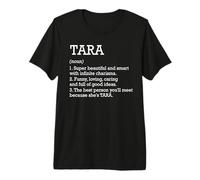 Mens Tara Definition Personalized Name Tara Funny Birthday Premium T-Shirt