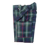 Mens Tartan Trews High Rise Dress Trouser (UK, Waist & Inseam, 32, 33, Mackenzie)