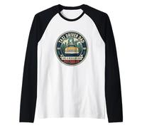 Mens Taxi Driver Dad City Transport Cab Driver Father's Day Raglan Baseball Tee