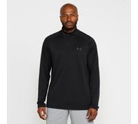 Under Armour Mens 2021 Tech 2.0 1/2 Zip HeatGear Training Breathable Sweater Black/Charcoal S