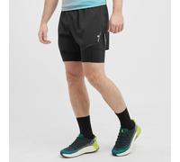 Men's Tech Race Twin Short, Black S