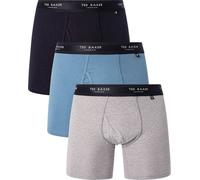 Men's Ted Baker Boxer Briefs Trunks Shorts 3 Pack Comfort Pouch