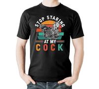 Men's Tees-Soft Fitted Cool Design Graphic T Shirt, Chicken Humor, L