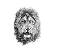 Men's Temporary Tattoos for Hand Arm Body Waterproof Wolf Tiger Lion Animal Tattoo Stickers for Women(011)