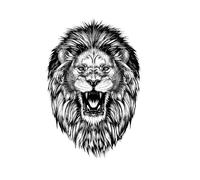 Men's Temporary Tattoos for Hand Arm Body Waterproof Wolf Tiger Lion Animal Tattoo Stickers for Women(012)